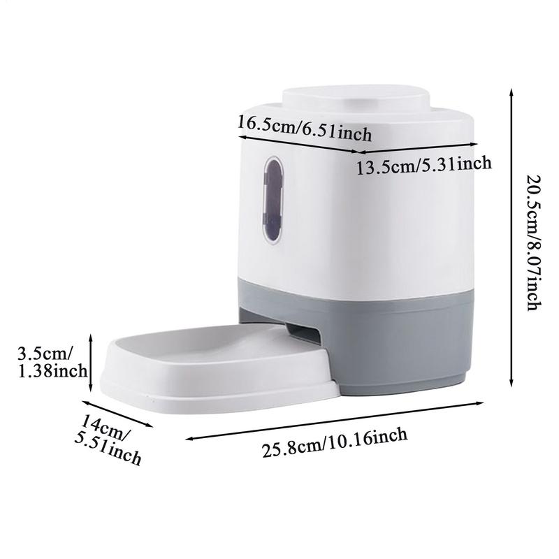 Cat Food Feeder 1.5L Press Automatic Cat Feeder With Bowl Slow Feeding Bowl Interactive Enrichment Toys For Small Medium Puppy