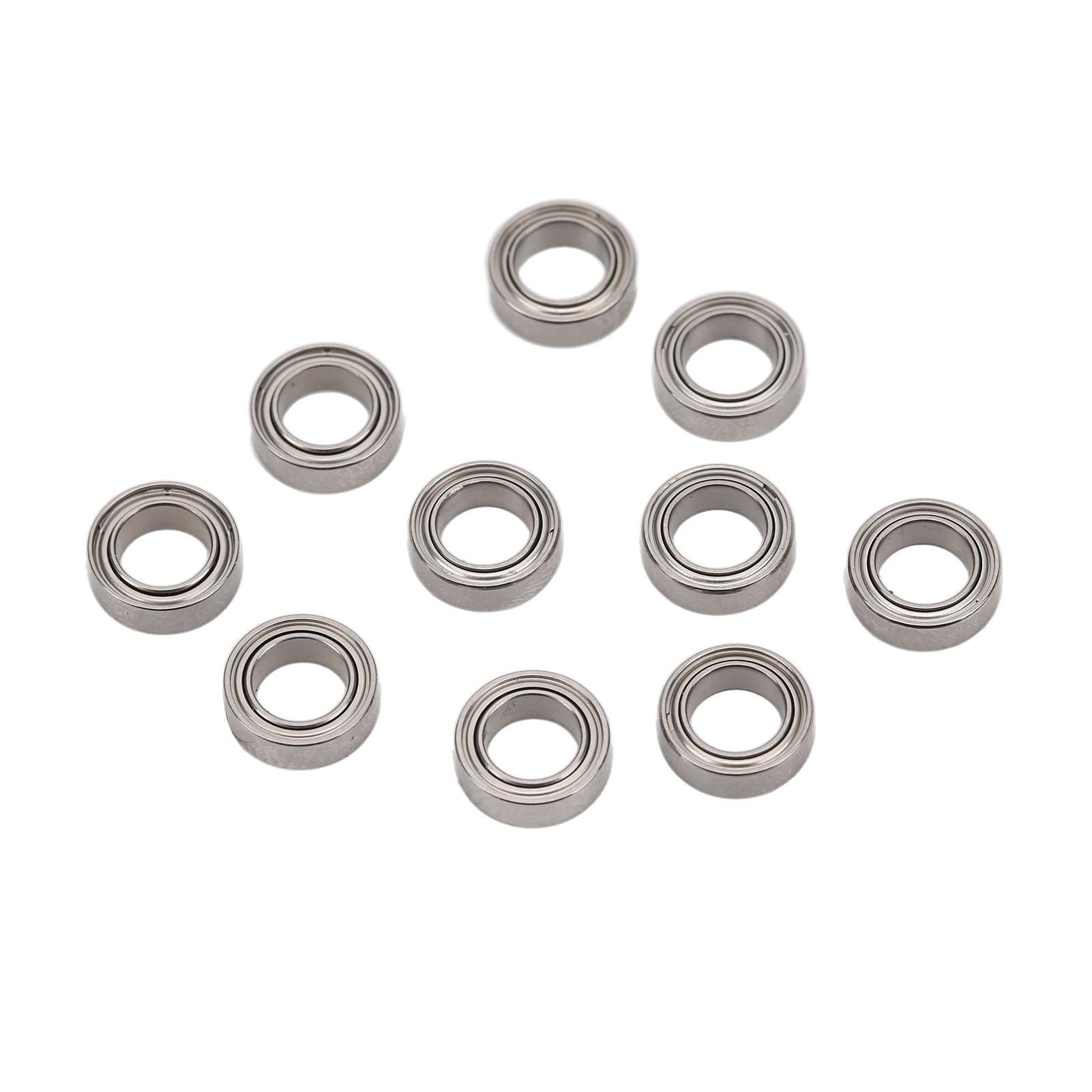 

10Pcs Metal Steel Ball Bearings for 1/10 1/8 Remote Control Car Upgrade Part Accessories
