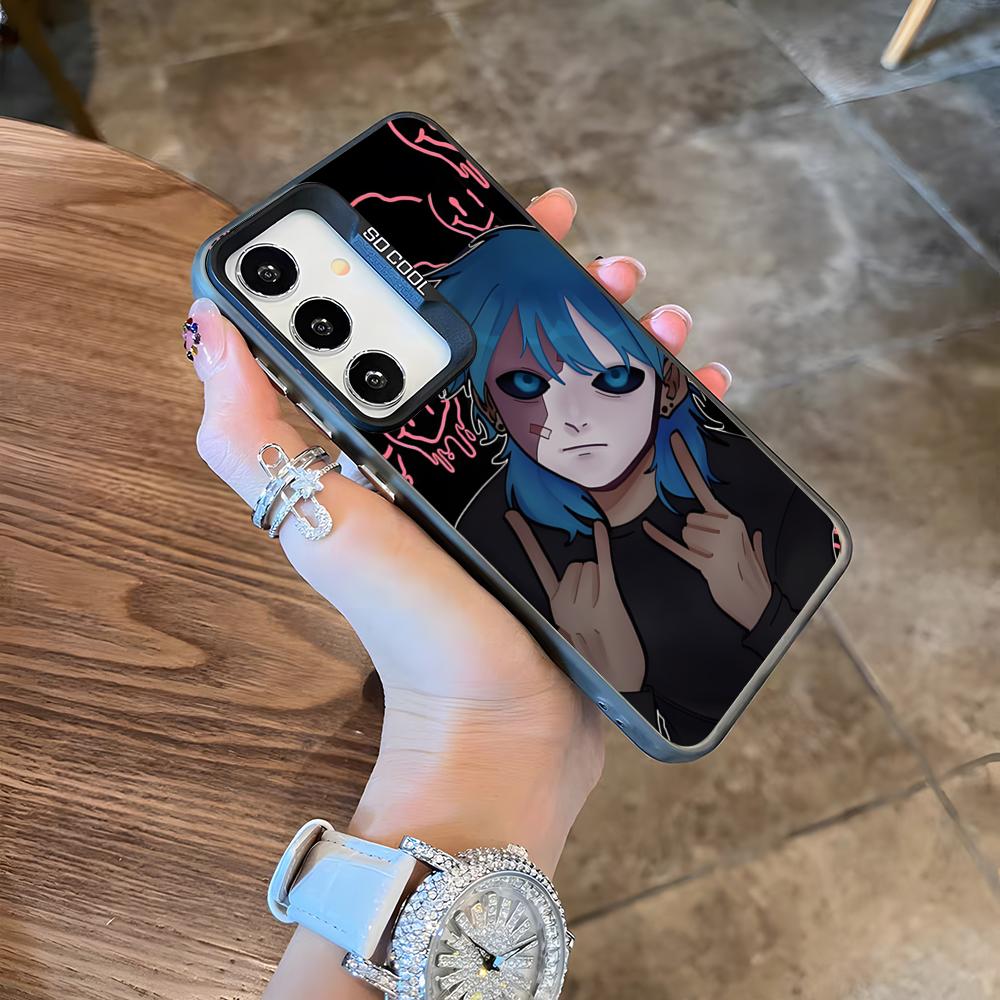 S-Sally Face Phone Case For IPhone 17 Pro Max 15 Pro 16 14 Plus 12 13 Mini 11 Pro Shockproof Colorful Cover