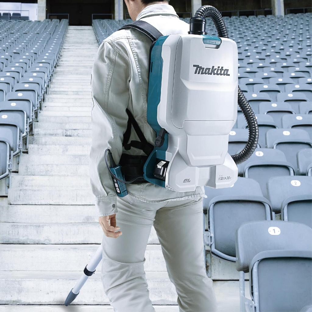 Makita Rechargeable Backpack Cleaner VC660DZ
