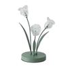 Unique LED Tulip Lamp AC Powered Flower Decorative Desk Light Multipurpose Landscape Lighting for Bedroom Living Room Study