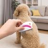 2pcs/set Stainless Steel Dog Flea Comb Plastic Handle Dense Teeth Cat Grooming Comb Mini Fine Teeth Pet Needle Comb