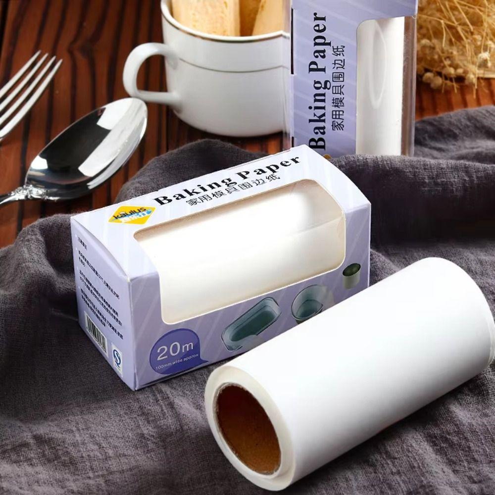 20pcs Heat Resistant Oil Paper Liners Non-Stick Air Fryer Liners Food Grade Baking Paper  BBQ