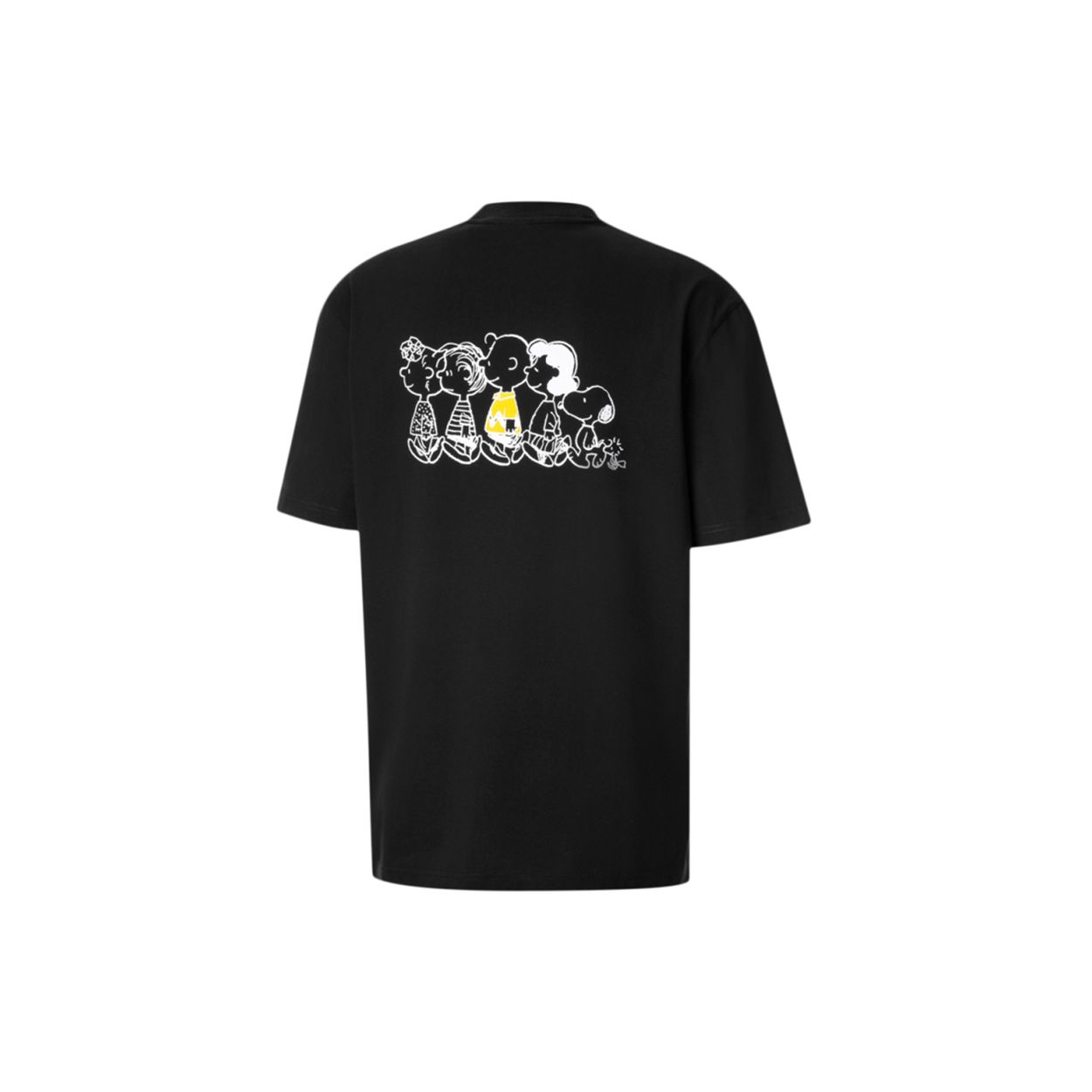 

PUMA x Peanuts Crossover Cartoon Graphic T-Shirt Black 530616-01 M