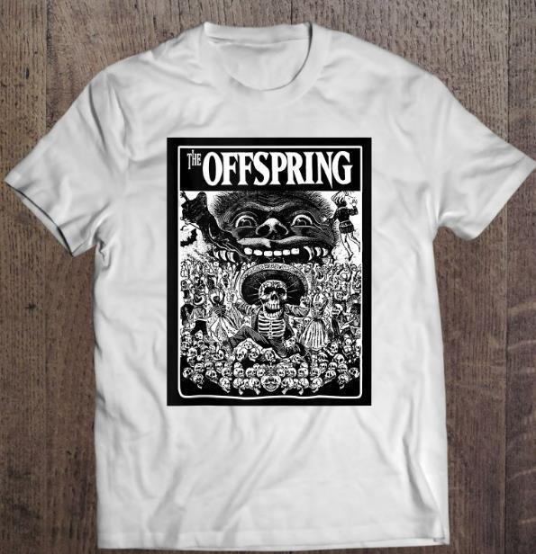 The Offspring t shirt, best shirt// new Christmas trending/ white, white, Unisex T-Shirt S