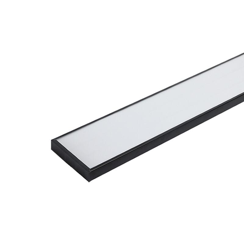 LED Linear Square Tube Office Pendant Light