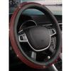 Car Steering Wheel Cover Universal Grip Cover Suitable for Four Seasons Summer Non-Slip Sweat-Absorbent Cute South Korea Fashion Rhinestone Diamond