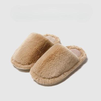Papuci din bumbac Papuci de iarnă cu pluș Papuci de lână pentru femei
