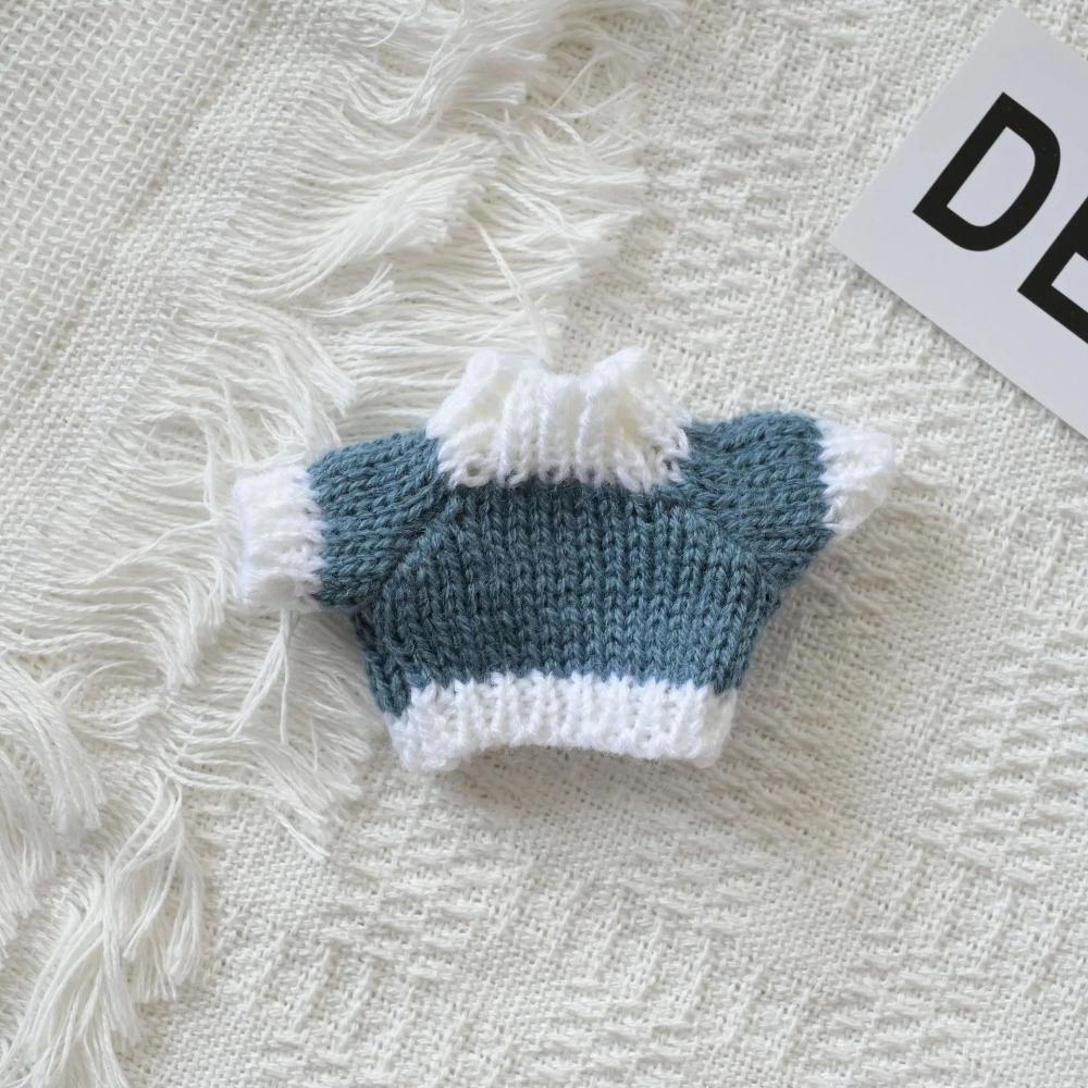 1 Stk. Heißverkauf 10cm Schulleiter Hundebekleidung Miniaturpullover für 1:8 Bjd Spielzeugpuppe Pullover Puppe Weihnachten Tragen Zubehör