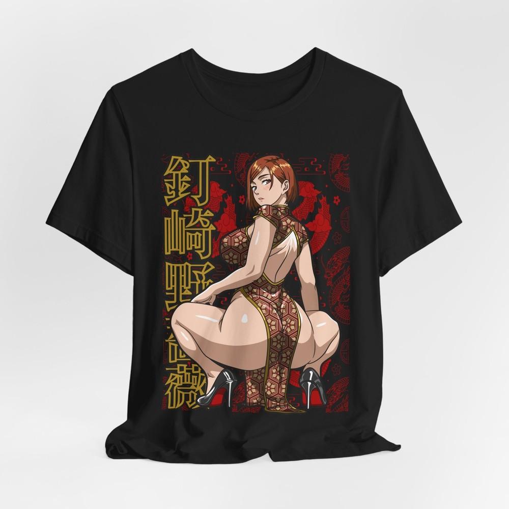 Anime Nobara Graphic Tee - Unisex Jersey Short Sleeve T-Shirt, Waifu Manga