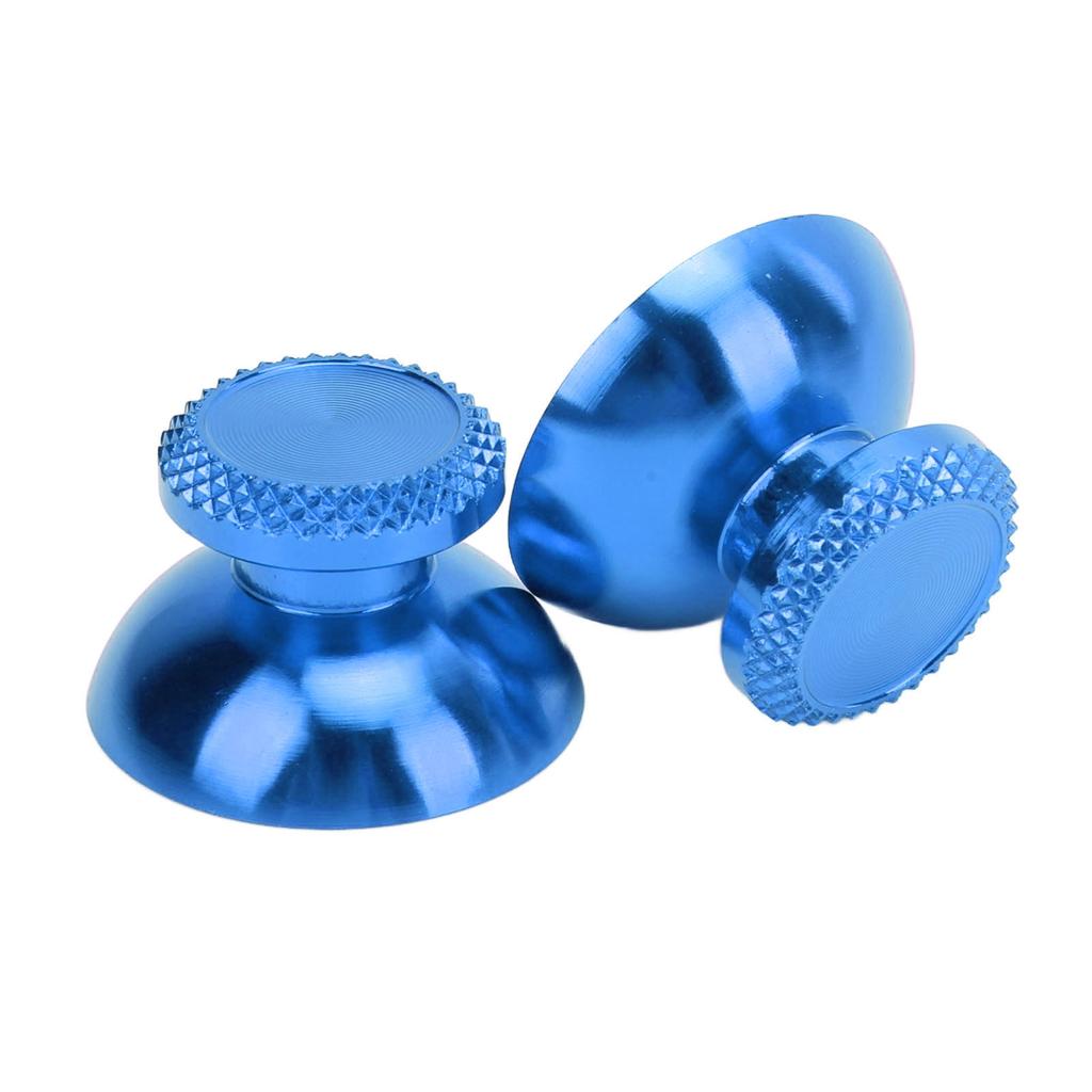 2Pcs Metal Analog Grips Stick Thumbsticks Controller Aluminum Alloy Metallic Joystick Handheld Game Console Accessories