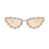 New Triangle Cat Eye Sunglasses Fashion Diamond Embedded Sun Glasses Stylish  Feelings High-End Sensation Fashionable