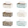 Dust Resistant Wipes Container Large Capacity Desktop Tissue Dispenser Facial Tissue Holder  Home