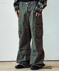 THEVINYLHOUSE Washed Military Cargo Pants Khaki