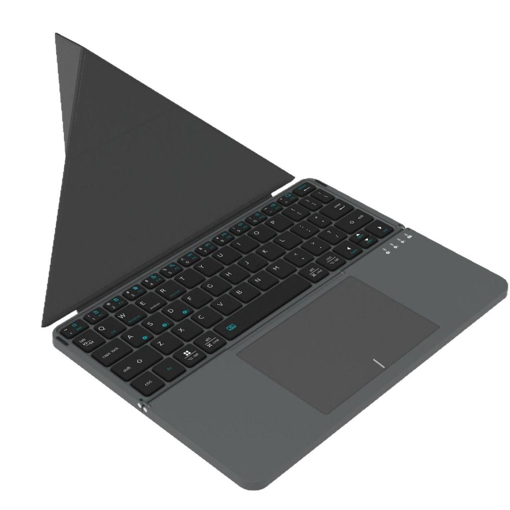 Foldable Keyboard with Protective Case and Stand for Smartphone and Tablet