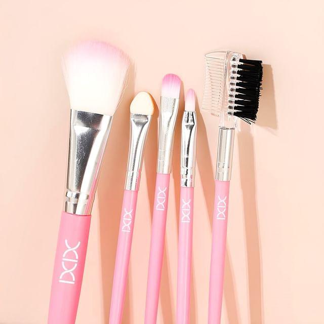 

xixi - Set of 5: Pink Makeup Brush Set #Brush Set - 5 pcs