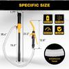 ELEAD Portable Battery Powered Pump - Electric Fuel/Water Transfer Pump 2.2 GPM, Liquid Siphon Pump With Adjustable Flow Control, Gas Pump With