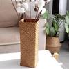 Handmade Woven Flower Vase Creative Flower Basket Weaving Room Flower Arranger Gypsophila Dried Flower Pot Home Decoration