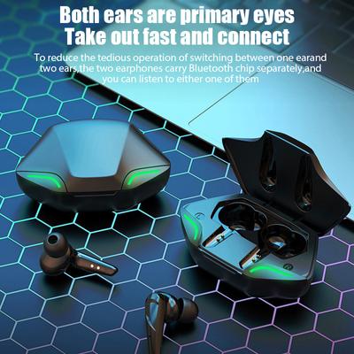 Original TWS Wireless Headphones with Mic Gaming Earbuds Wireless Bluetooth Headset Gamer Fone Bluetooth Earphones