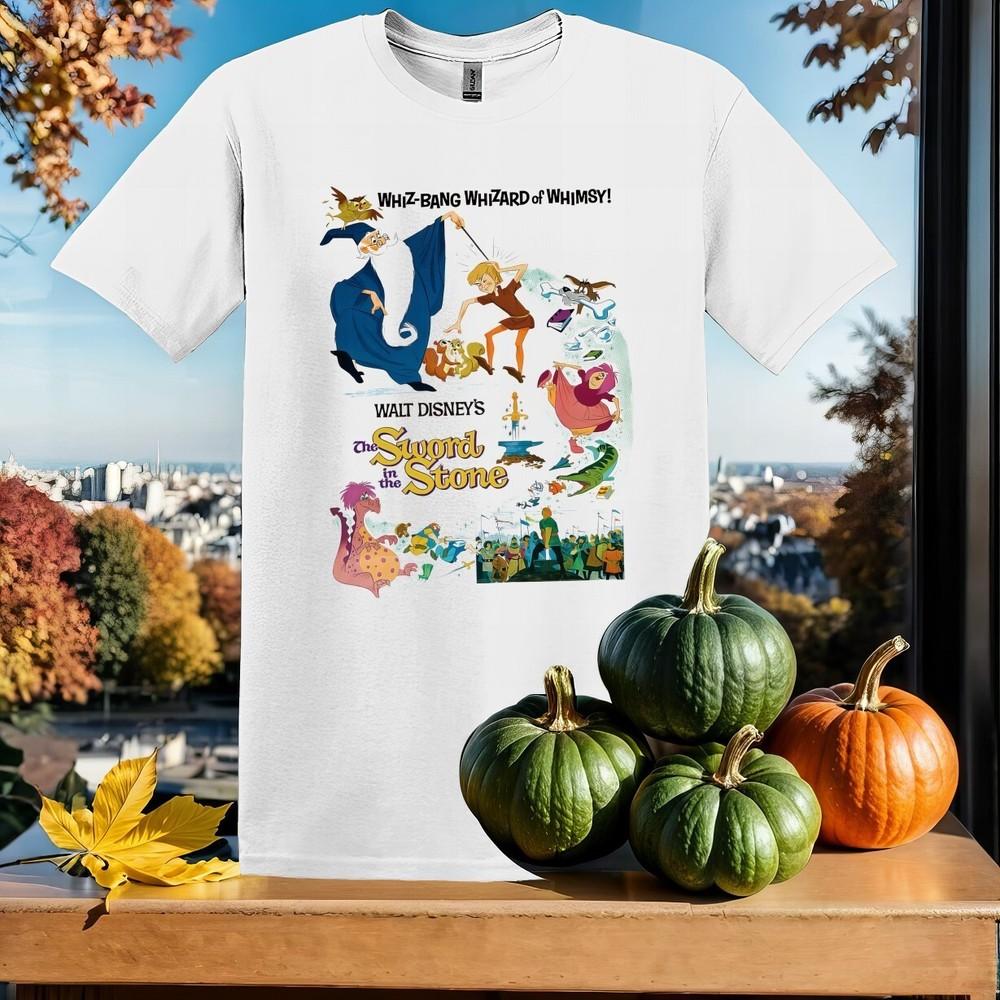 

The Sword In The Stone T-shirt Kids Hoodie Men Women Unisex Tshirt SX394 4XL