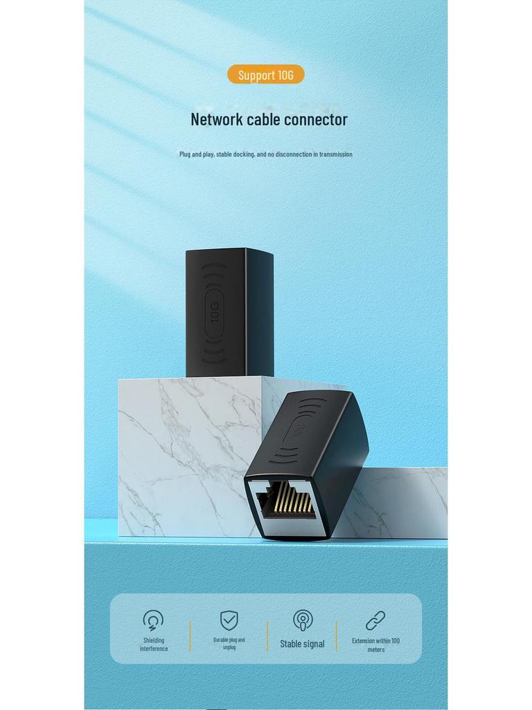 Biaz Extender și Adaptor Cablu de Rețea RJ45 10G