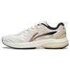 Li Ning Slip Resistant Abrasion Resistant Low Top Running Shoes Men's White Yellow ARXT011-2