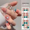 New Style Red Book Gel Nail Stickers: Semi-Western, Korean No-Bake Nail Art