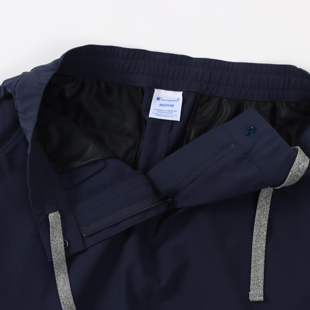 Shorts Stretch Script Logo Shorts Golf Navy [Champion] Women's CW-ZG208