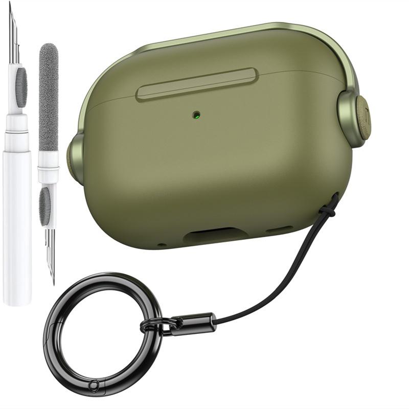 

2025 New for AirPods 4 Case TPU Music Protector Soft Shell Charging All-Sided Protector with cleaning kit For AirPods Pro 2 Case For AirPods 4
