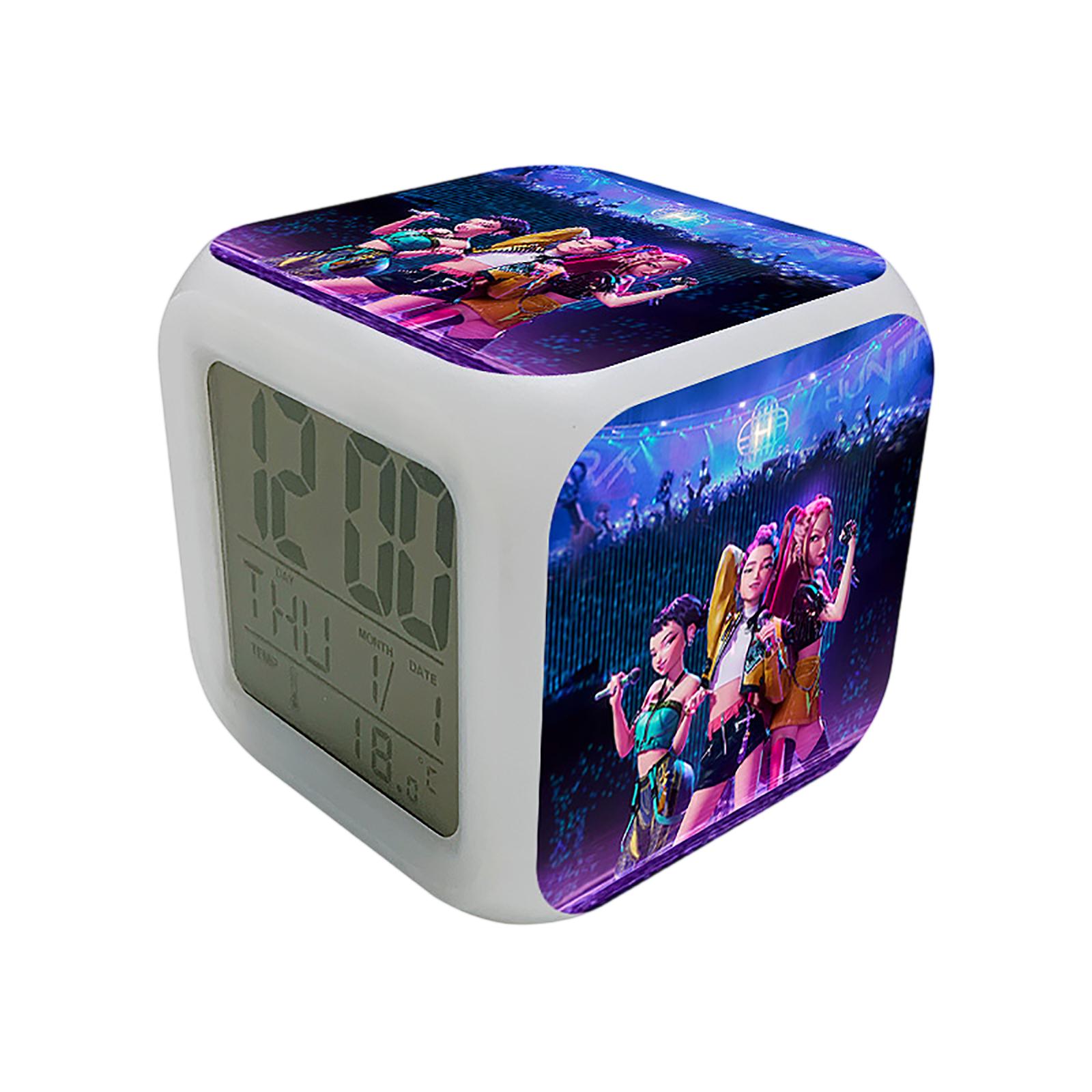 

Kids Digital Alarm Clock With Night Light, Bedside LED Time Display One Size