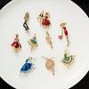 Style Mix Mignon Danseuse de Ballet Danseuse Strass Cristal Broches pour Femmes Épingle Bijouterie Corsage Mode Mariage Bijoux