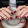 2026 New Year Cherry Wine Red Gel Nail Polish Set - Autumn/Winter Collection for Salons