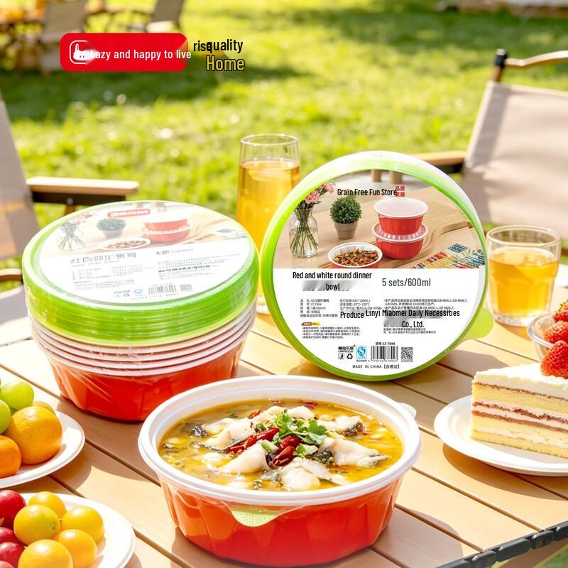 Lazy Rabbit Leju Disposable Takeout Bowls