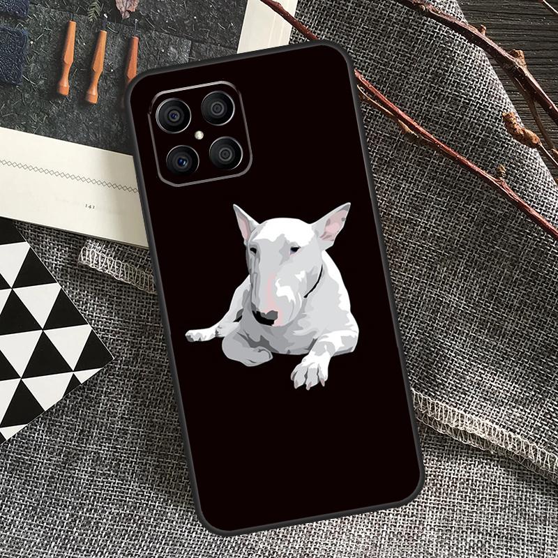 English Bull Terrier Dog For Honor Magic 6 Pro Magic 5 Lite 50 70 90 Lite X6 X7 X8 X9 X6a X7a X8a X9a X8b X9b Case