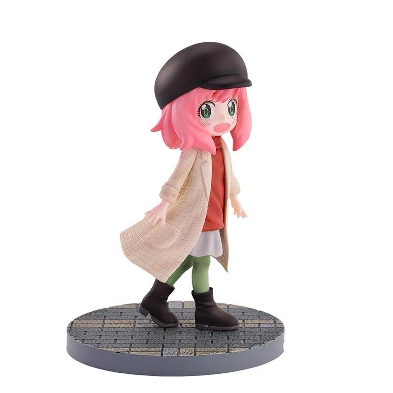 13cm SPY×FAMILY Anya Figure with Suspender Jeans Noodle Stopper Anime Action Figure Playthings Presents Beautiful Design