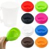 2 piezas 9.5cm Silicona Libre de Polvo para Taza de Té/Café/Leche Tapa Selladora Accesorios para Tazas Tapas para Tazas