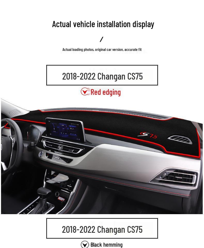 Sunshade Pad for Changan CS75 Blue Whale Edition Dashboard