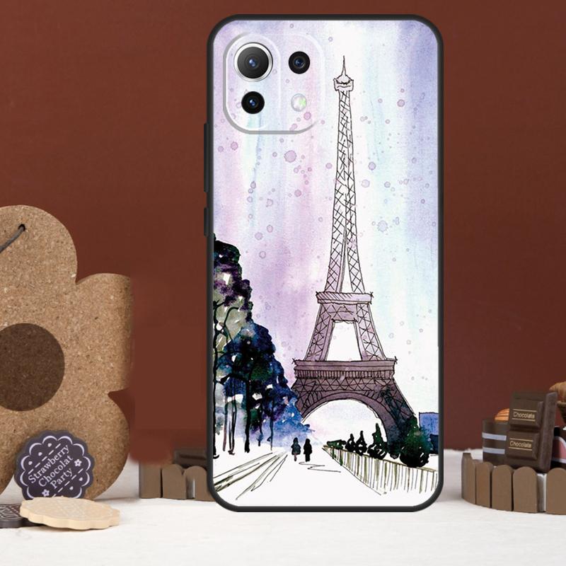 Paris Eiffelturm Frankreich Hülle Für Xiaomi 15T 14T 13T 14 15 Ultra 17 Pro Max POCO F8 Ultra F5 F6 F7 X5 X6 X7 Pro Hülle
