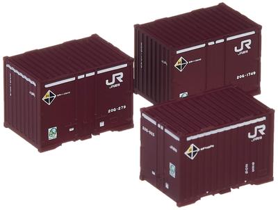 TOMIX N Spur 20G Typ Container 3 Stück 3174 Eisenbahnmodellzubehör