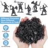 Ifundom 200 Pieces Miniature Soldier Medieval Knight Small Micro Landscaping Decorations for Sand Table Kids Figures, Models, Figurines, Playsets,