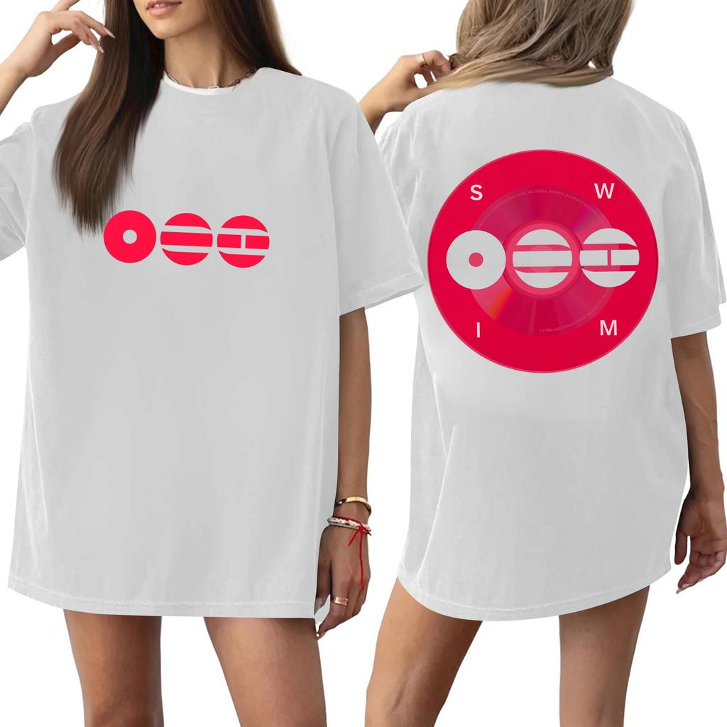 Women's Casual Letter Print Short-sleeved Top T-shirt