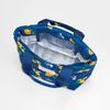 Skater Lisa and Gaspard Lemon Antibacterial Dishwasher Safe Soft Lunch Box with 530ml Lunch Chopsticks and Chopstick Case Quilted Tote Lisa and