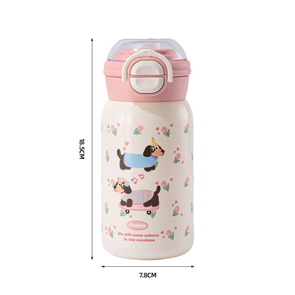 Cute 300ML Vacuum Cup Insulation Or Cooling High-Capacity Thermal Water Bottle Thermal Mug for Student Children