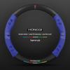 Genuine Leather & Suede Carbon Fiber Steering Wheel Cover for Hongqi H5/H9/EQM5/H7/EHS9