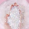 Blue Light Irregular Sequin Flakes for DIY Nail Art and Jewelry