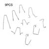 Headlight Bulb Retaining Clip Set 6 9 12 Pieces for H1 H3 H4 H7