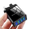 4-Port USB Fast Charger with QC3.0, 4.1A Smart Travel Adapter