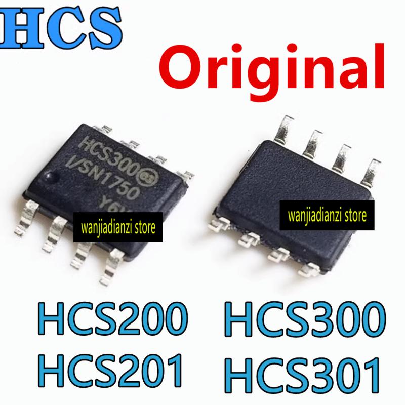New original HCS300 HCS300-I/SN HCS200 HCS201 HCS301 IC SOP8 Auto remote control chip SOP8 , rolling code encoding chip