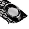 2PCS Honeycomb Front Fog Lamp Cover Grille Grill Fit A5 2007-2011
