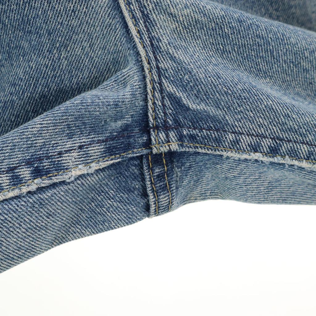 Lee 90s Made in USA Old Tapered denim pants 15 M blue jeans Women Used